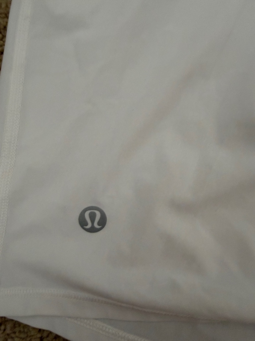 Lululemon Athletica White Sleeveless Performance Tank - Picture 4 of 4